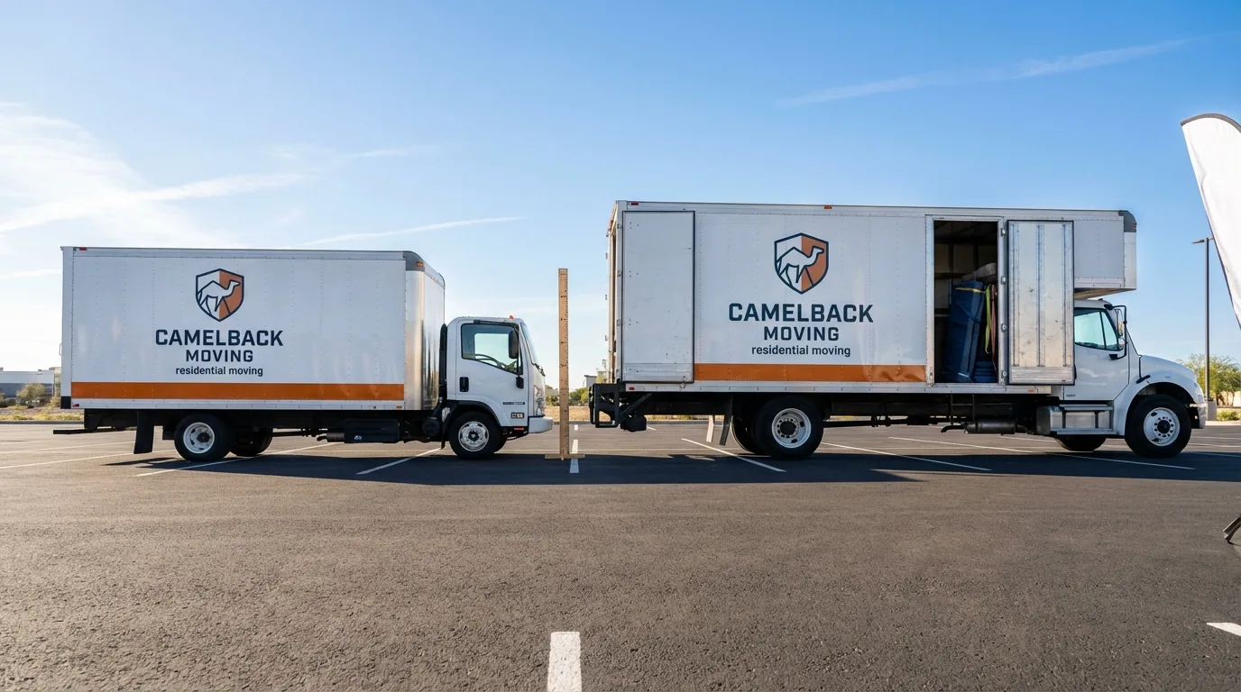 Moving truck size capacity guide in Siler City